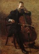 Thomas Eakins Play the Cello oil on canvas